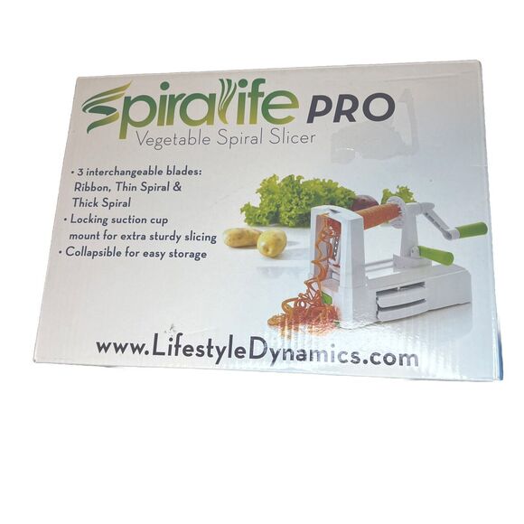 SpiraLife Pro Vegetable Spiralizer Professional Spiral Vegetable Slicer - Picture 1 of 7